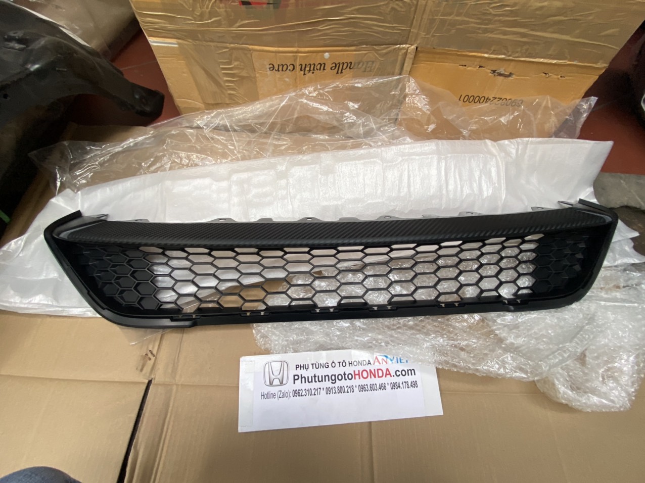 Lưới gió ba đờ sốc trước xe Honda CITY 2021